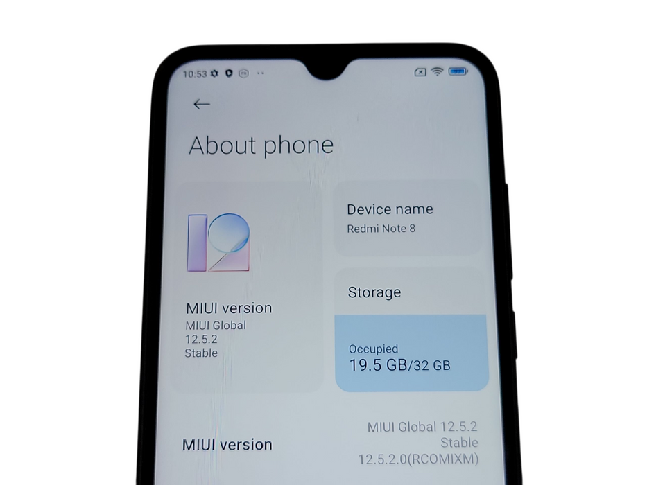 Huawei Redmi Note 8 - 32GB - Black [M1908C3JG]