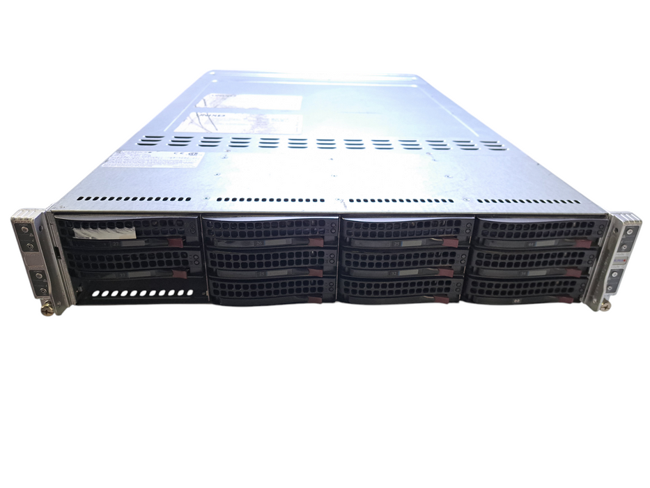 SuperMicro 4-Node X9DRT-HF+ Server | 8x Xeon E5-2670 v2 @2.50GHz, 512GB RAM