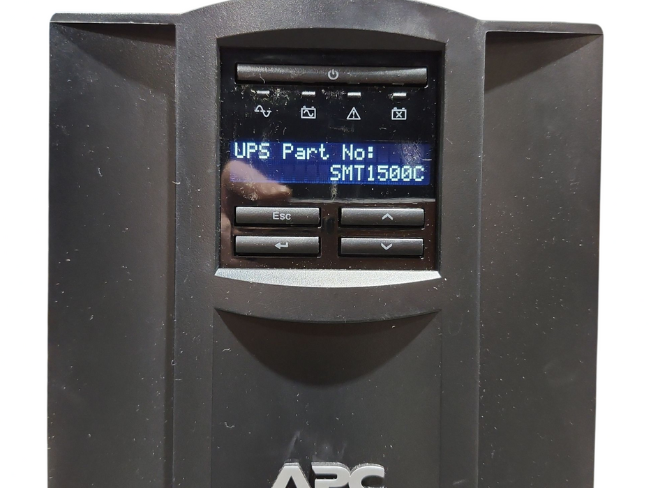 APC SMC1500C Smart-UPS C 1500 900W 120V 8 Outlet Uninterruptable Power Supp Q