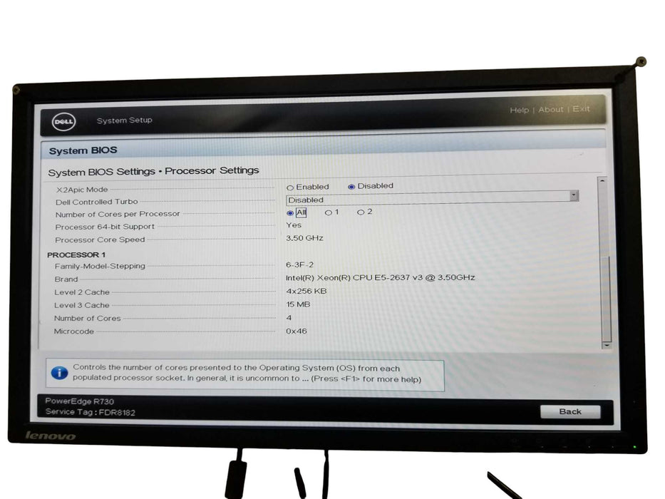 Dell PowerEdge R730 1x Xeon E5-2637 v3, 32GB DDR4, PERC H730Mini 2x495W PSU