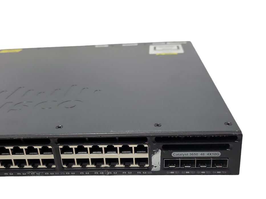 Cisco Catalyst 3650 48 Port Data 4x10G Uplink W/ StackWise Ports WS-C3650-48T _