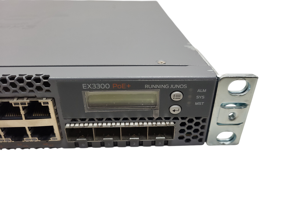 Juniper EX3300-48P | 48-Port Gigabit PoE+ Network Switch w/ 4x 10G SFP+ $