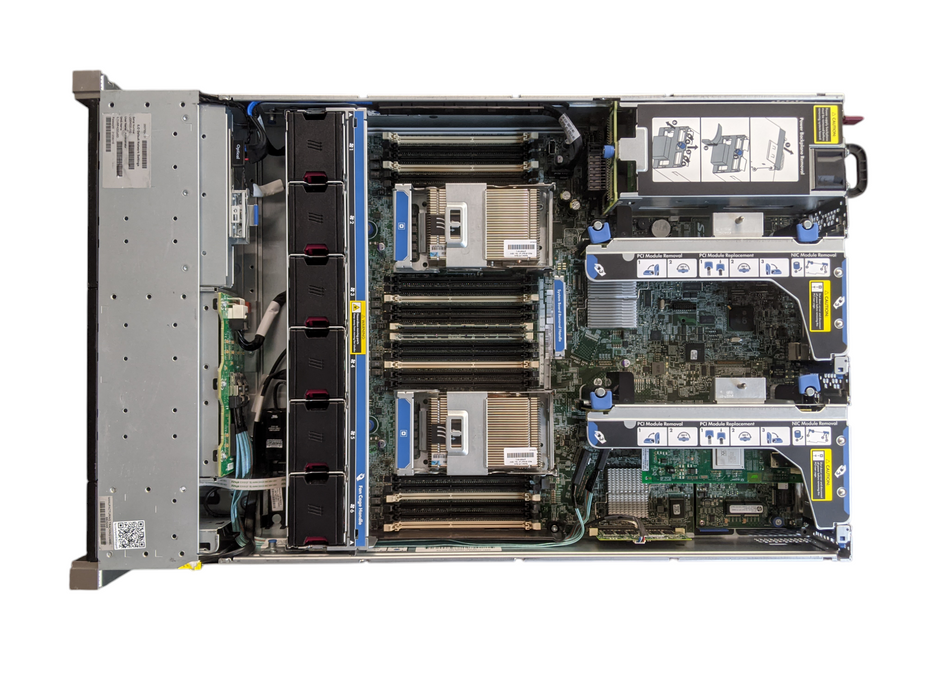 HP ProLiant DL380p | 2x Xeon E5-2667 0 | 32GB DDR3 | No HDD | P420i RAID