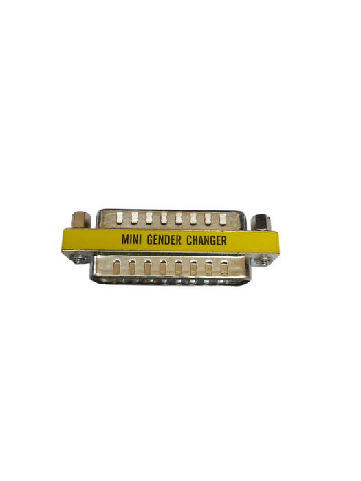 Lot 4x U.S.A Patent 5199906 male/male Gender Charger 25 Pins