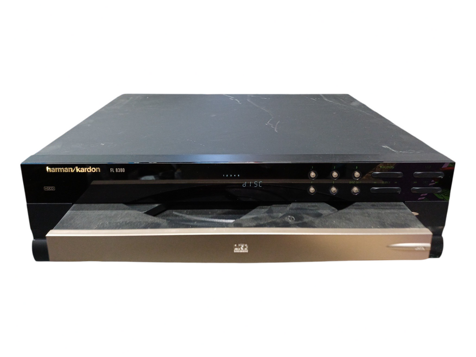 Harman Kardon FL8380 5 Disk CD Player w/ Remote, READ