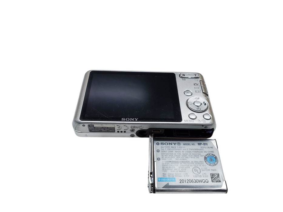 Sony Cyber-shot DSC-W630 16.1MP Digital Camera + Battery
