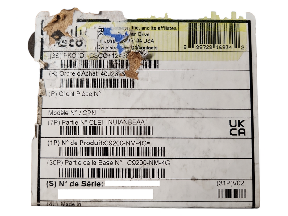 *NEW SEALED* CISCO C9200-NM-4G 4-port SFP Gigabit Network Module