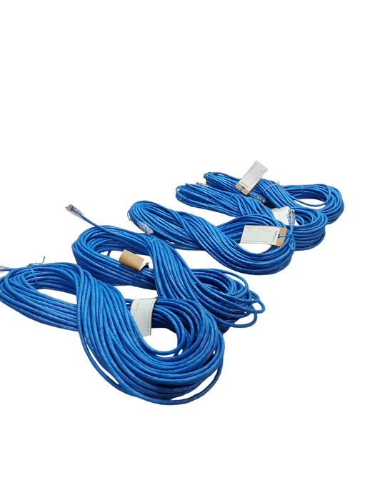 Lot 5x 25 Meters CAT6e/CAT6 Ethernet LAN Network RJ45 Patch Cable - Brand New