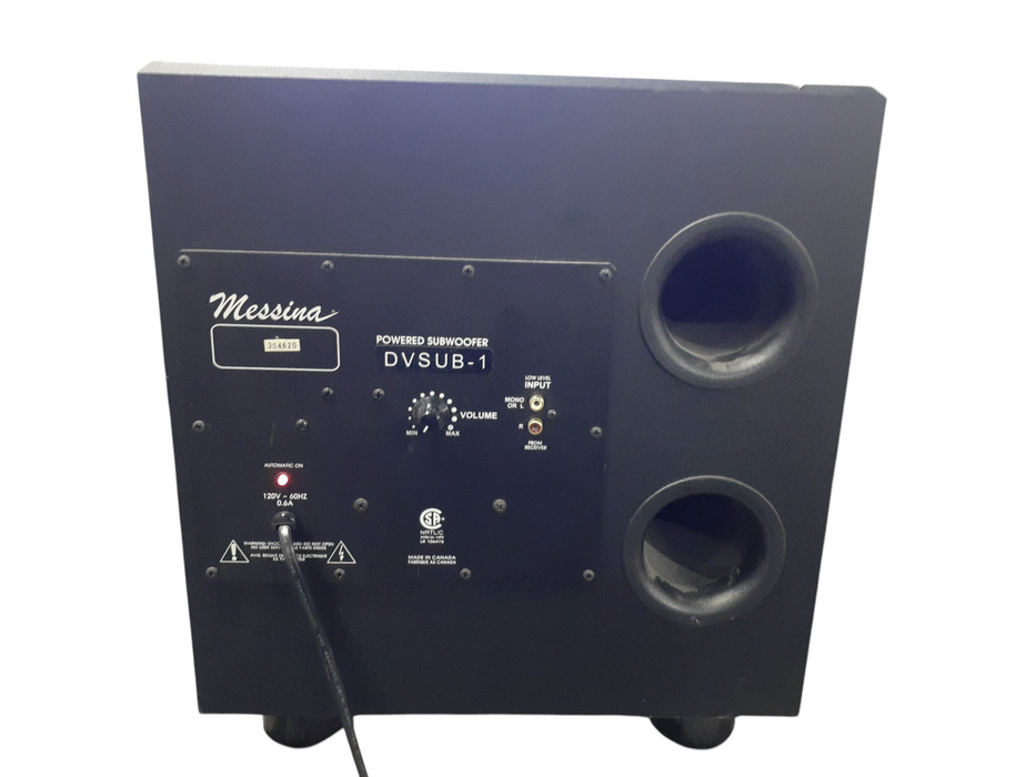 Subwoofer Messina DVSUB‑1