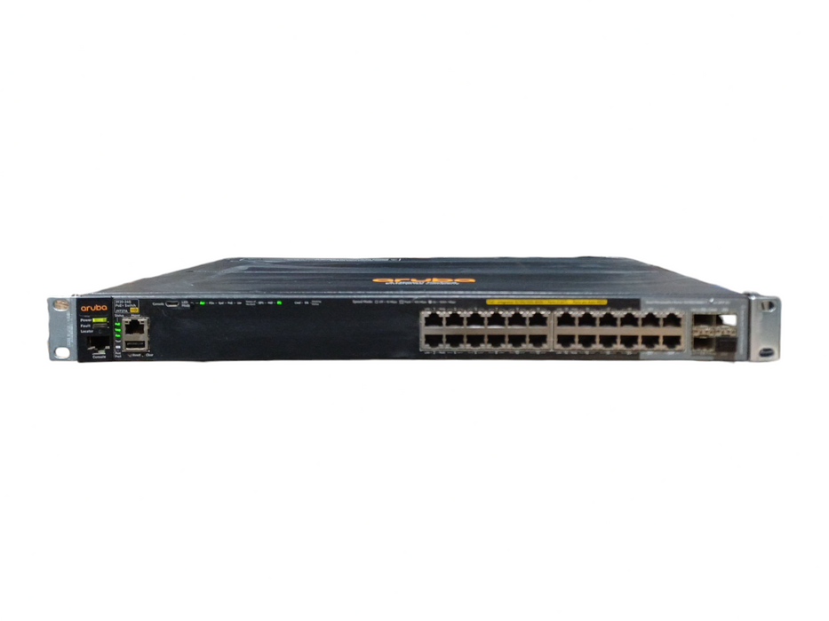 Aruba 2920-24G PoE+ 24-Port Gig Managed Switch J9727A W/ rack mount Ears