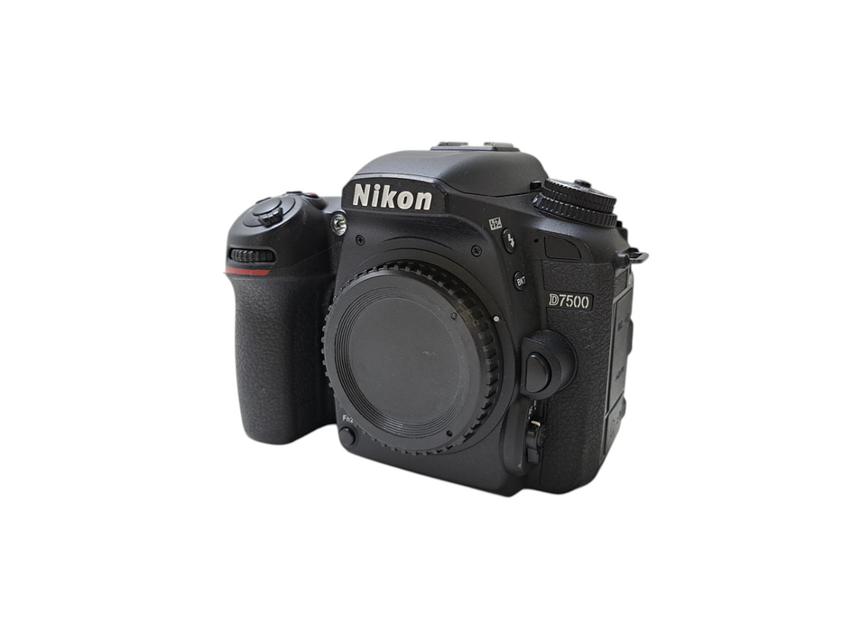 Nikon D7500 20.9MP Digital SLR Camera Body *READ* )