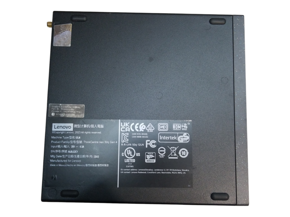 Lenovo ThinkCentre Neo 50q Gen4 13th Gen i5-13420H CPU 16GB RAM 256GB NVMe