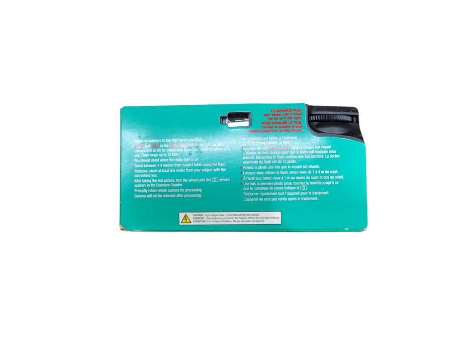 LIFE BRAND single use camera 800 film 27 exposure with flash