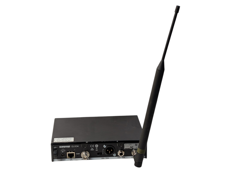 SHURE QLXD4 G50 470-534 MHz Digital Wireless Receiver  -