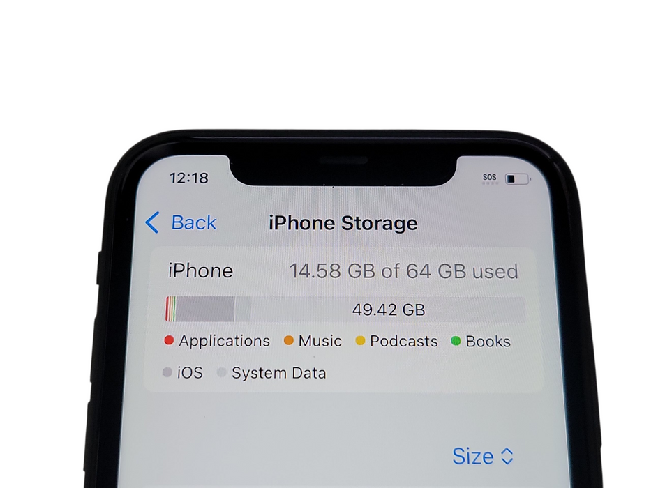 Apple iPhone 11 - 64GB - Space Gray [A2111]