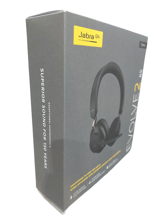 Jabra GN Evolve 2 65 Link 380/390a MS Stereo Black PN: 26599-999-999 =
