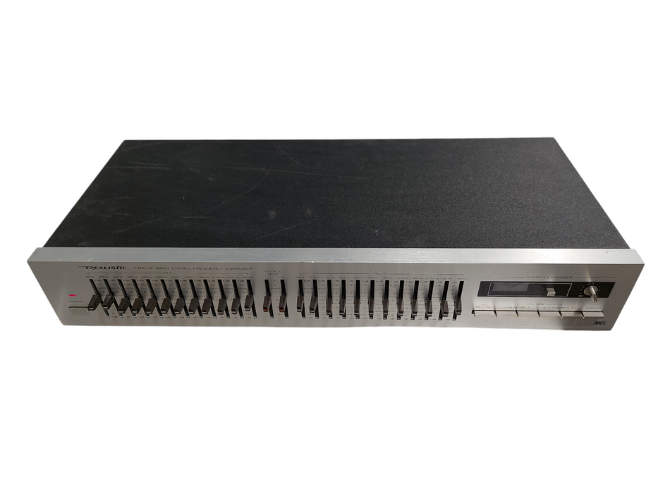 Realistic Twelve Band Stereo Frequency Equalizer Model: 31-2009