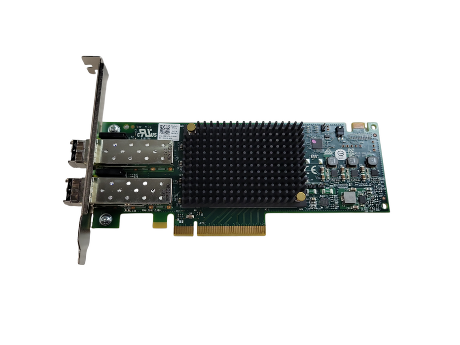 Dell 0RXNT1 Emulex LPE31002 Dual-Port 16GB FC PCIe NIC Full Height w SFP %
