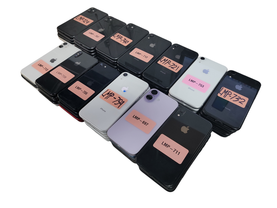 Lot of 63x Apple iPhone's [A19xx to A35xx | B/C Condition][LMP-20] (