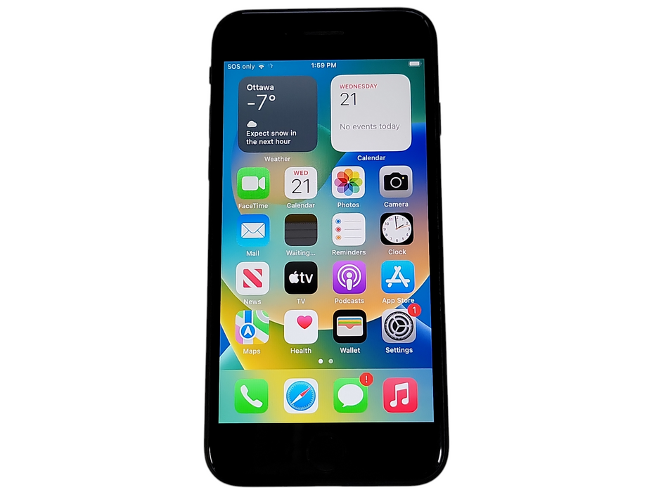 Apple iPhone SE 2 - 64GB - Black [A2275] (