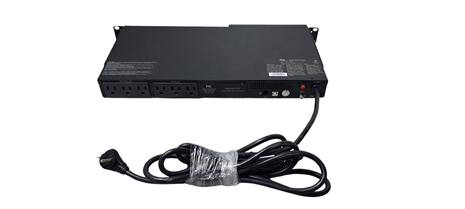 Middle Atlantic Products UPS-S500R Rackmount Uninterruptible Power Supply READ