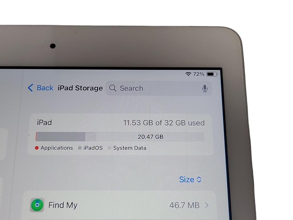 Apple iPad 6th Gen - 32GB - Silver [A1954] (