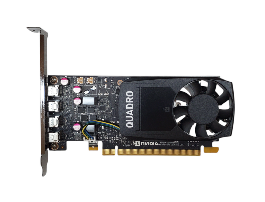 NVIDIA Quadro P1000 4GB GDDR5 - Graphics Card