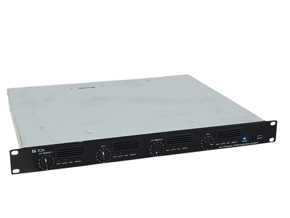 TOA multiChannel power Amplifier DA-250FH, READ _