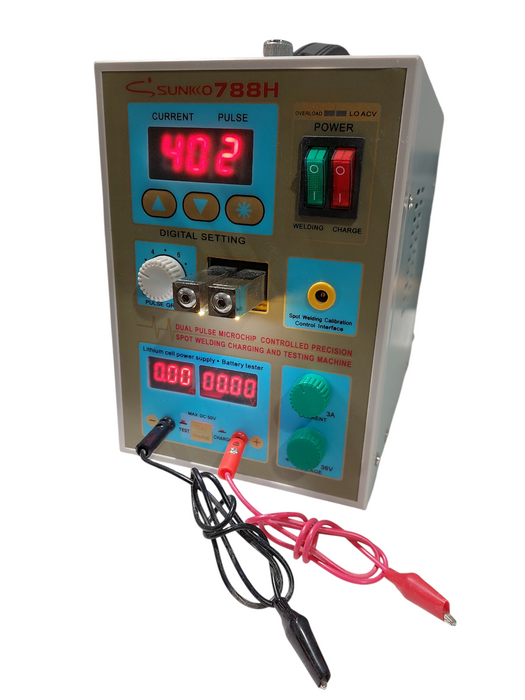 Sunko 788H Dual Pulse Microchip Controlled Precision Spot Welding Charging  =