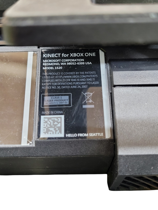 Lot 2x Microsoft Xbox One Kinect Camera Motion Sensor Bar Model 1520