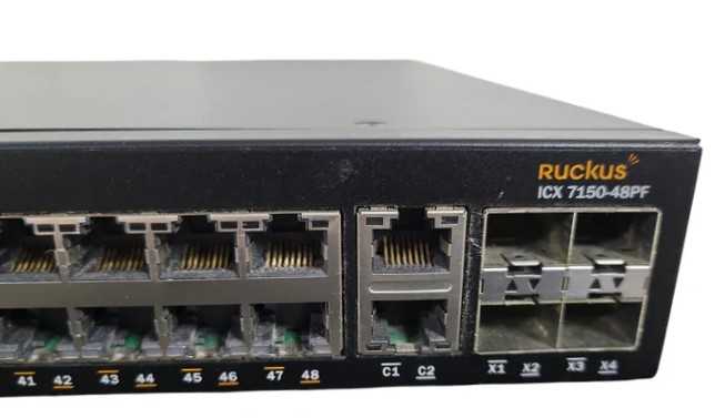 Ruckus ICX 7150-48PF 48-Port 1G PoE Access Switch Q%