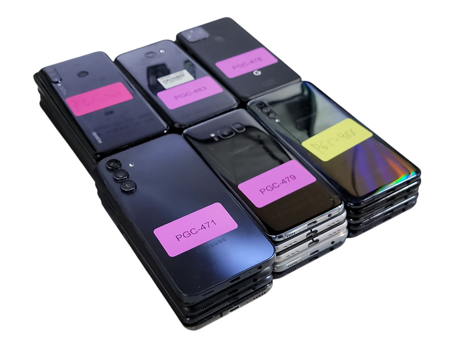 Lot of 30x Android Phones [Samsung/Google/OnePlus | C Condition][PGC-13]
