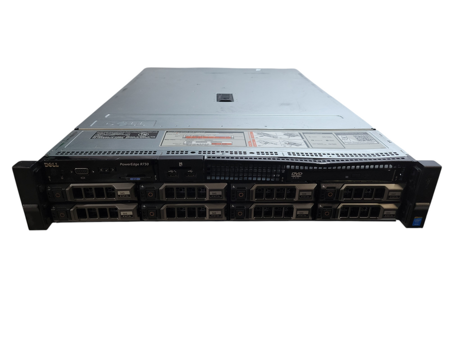 Dell PowerEdge R730 - 2x Xeon E5-2630 v3 32GB DDR4 PERC H730 Mini 2x750W PS %