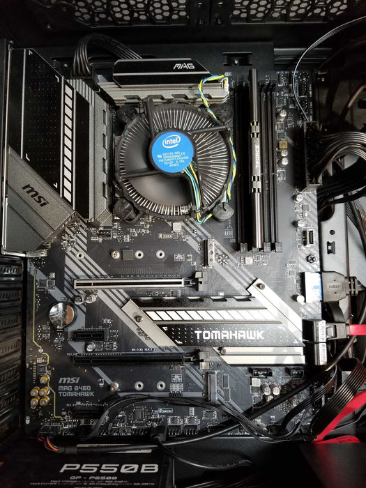 Custom PC w/ MSi MAG B460 Tomahawk i7-10700 CPU 16GB RAM 1TB HDD 550W PSU