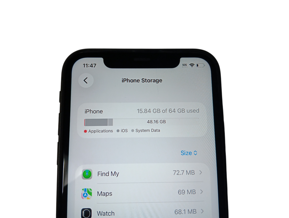 Apple iPhone 11 - 64GB - Space Gray [A2111] Q