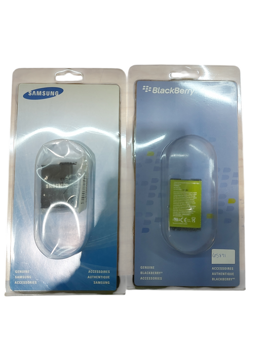 Lot 2x Assorted Batteries