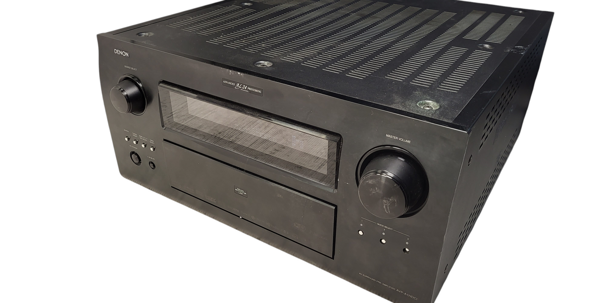 Denon AVP-A1HDCI Black AV Preamp Processor HDMI THX XLR No remote