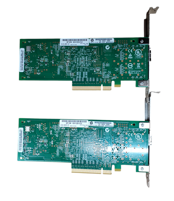 Lot 2x QLogic QLE2560-HP | Single Port 8GbE PCIe HBA Adapter