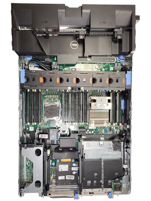 DELL PowerEdge R730xd 2.5" E5-2683 v3 @ 2GHz 32GB RAM H730P mini 2x PSU  $