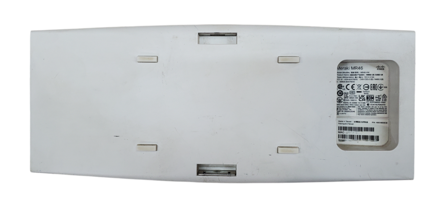 Cisco Meraki MR46 MR46-HW Access Point UNCLAIMED