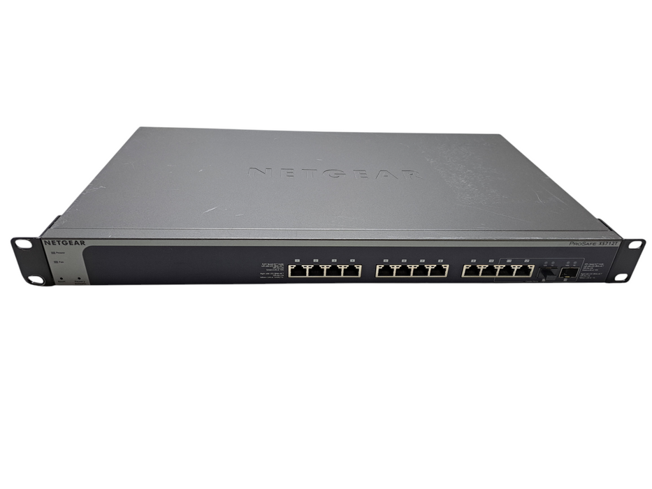 Netgear XS712T | 12-Port 10GBase-T RJ-45 / 2-Port SFP+ Switch *PARTS* )
