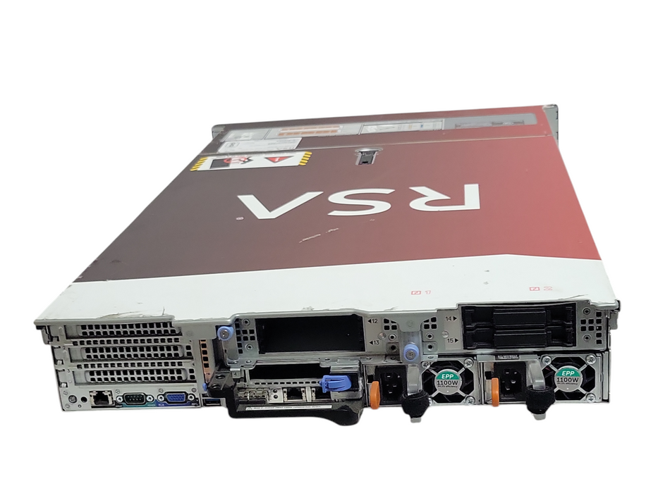 Dell/RSA R740xd 2x Xeon Gold 6132 32GB DDR4 H740P Mini 6x 8TB SAS 2x PSU _