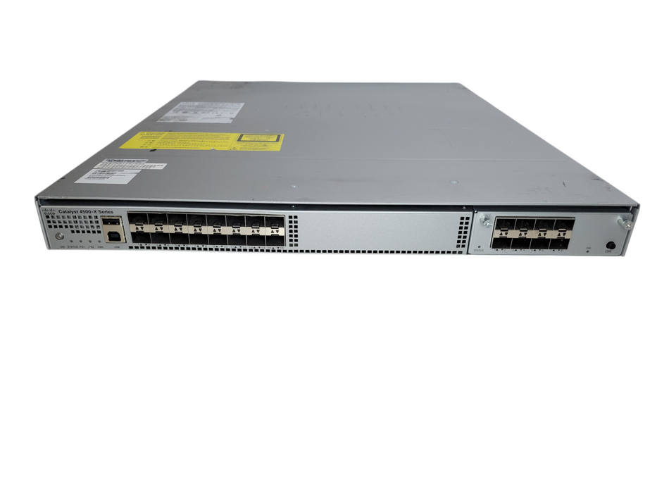 Cisco WS-C4500X-F-16SF v01 - 16-Port 10G SFP+ Aggregation Switch %