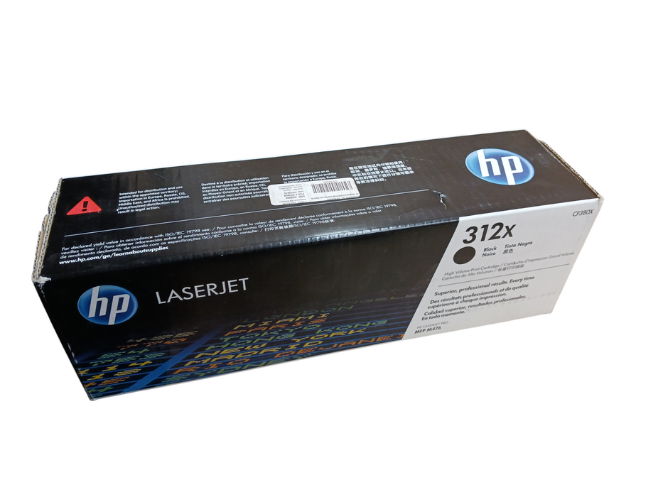 Genuine HP 312X /CF380X High Volume Black Toner Cartridge Sealed