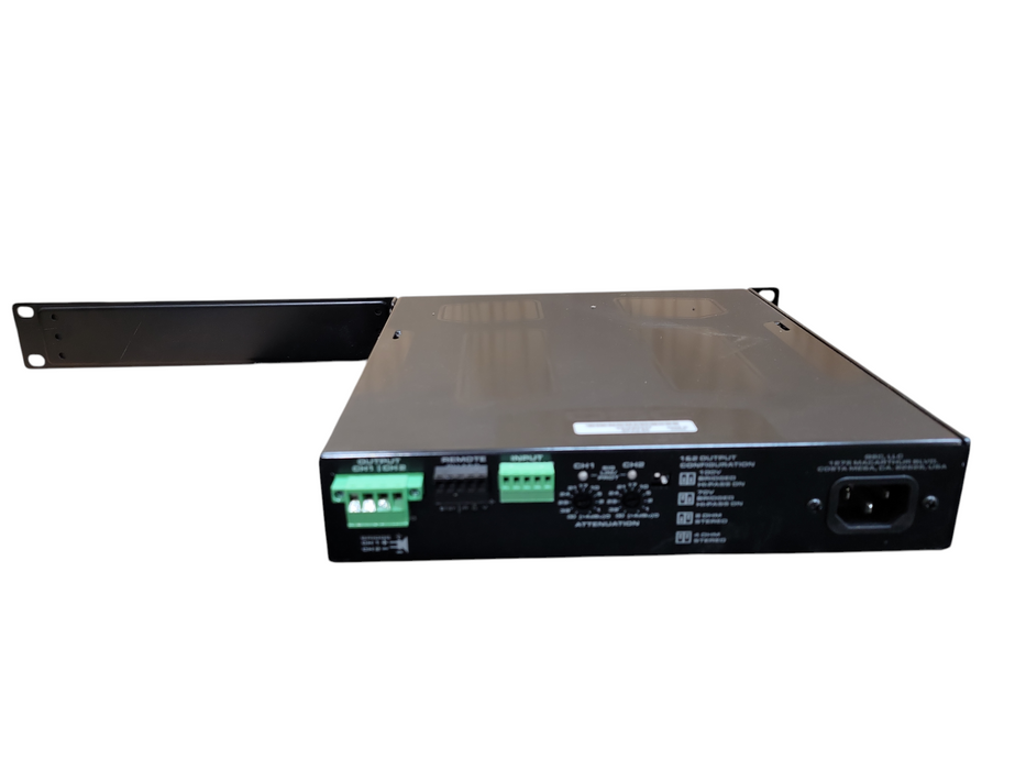 QSC SPA2-60 2-Channel 60 W Per Channel Power Amplifier !
