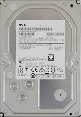 HGST 6TB 7200RPM 128MB SATA III 3.5" HDD 0F23001 Q