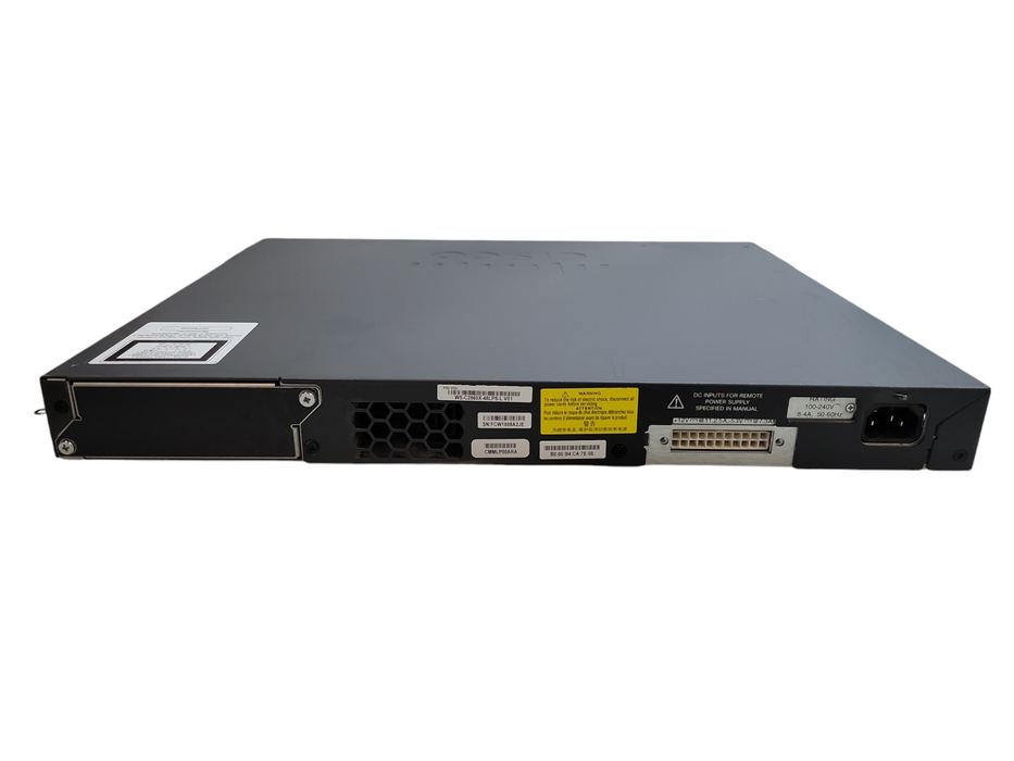 Cisco WS-C2960X-48LPS-L v02 | 48-Port Gigabit PoE+ 370W Switch | 4x SFP %