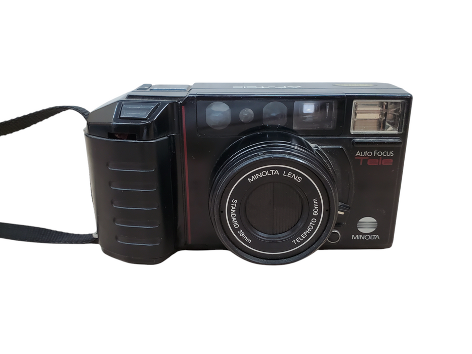 Minolta AF-TELE 35mm Point & Shoot Film Camera | *READ*