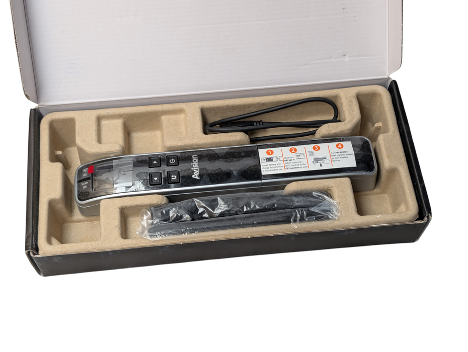 Avision MiWand 2 Wi-Fi Mobile Document Scanner 000-0783B-01G Q-