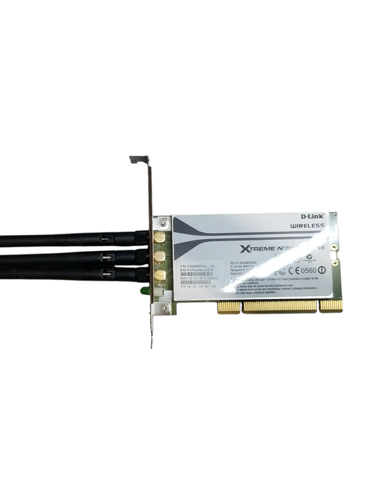 D-Link DWA-552 Xtreme-N Wireless PCI Desktop Adapter With Antenna